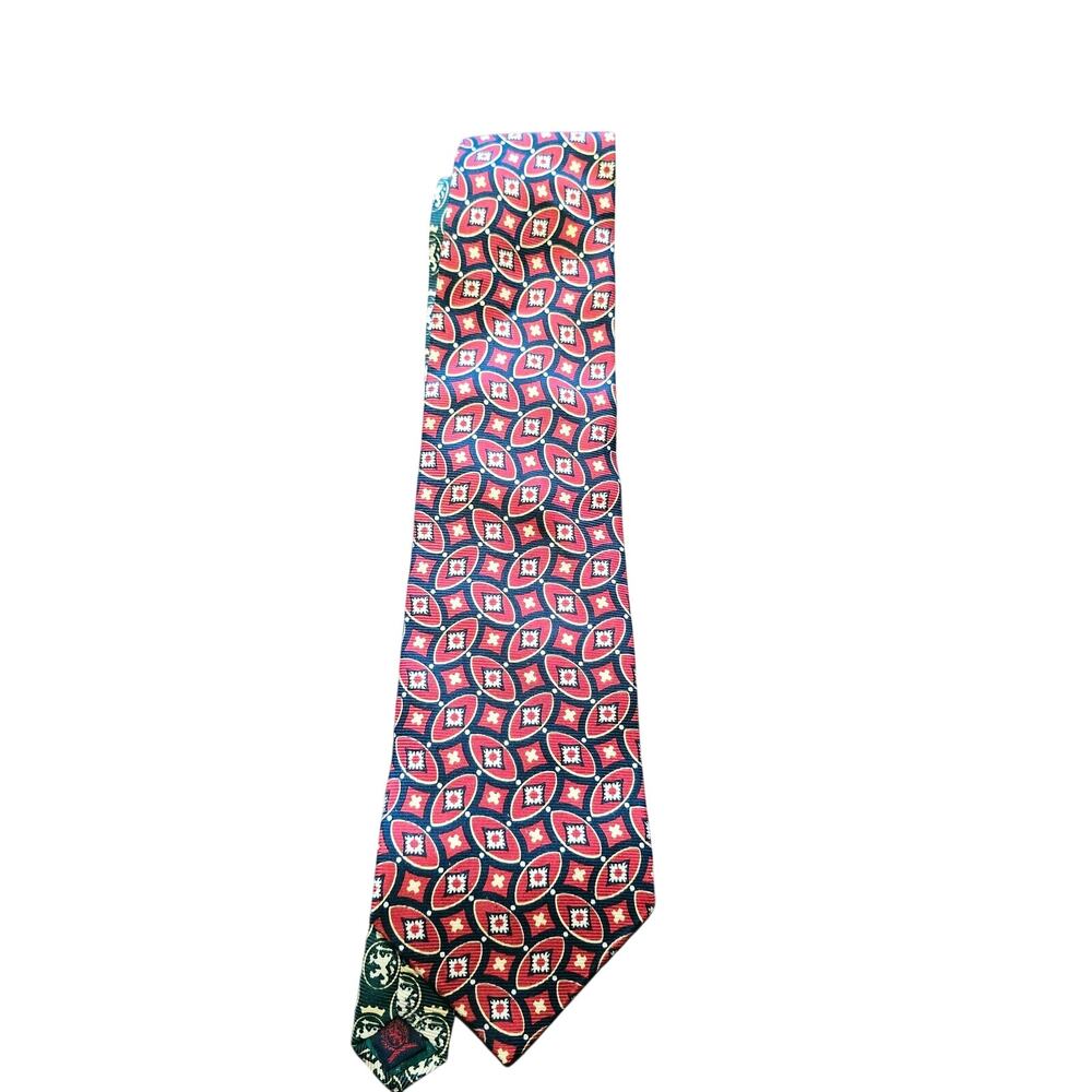Tommy Hilfiger print silk tie